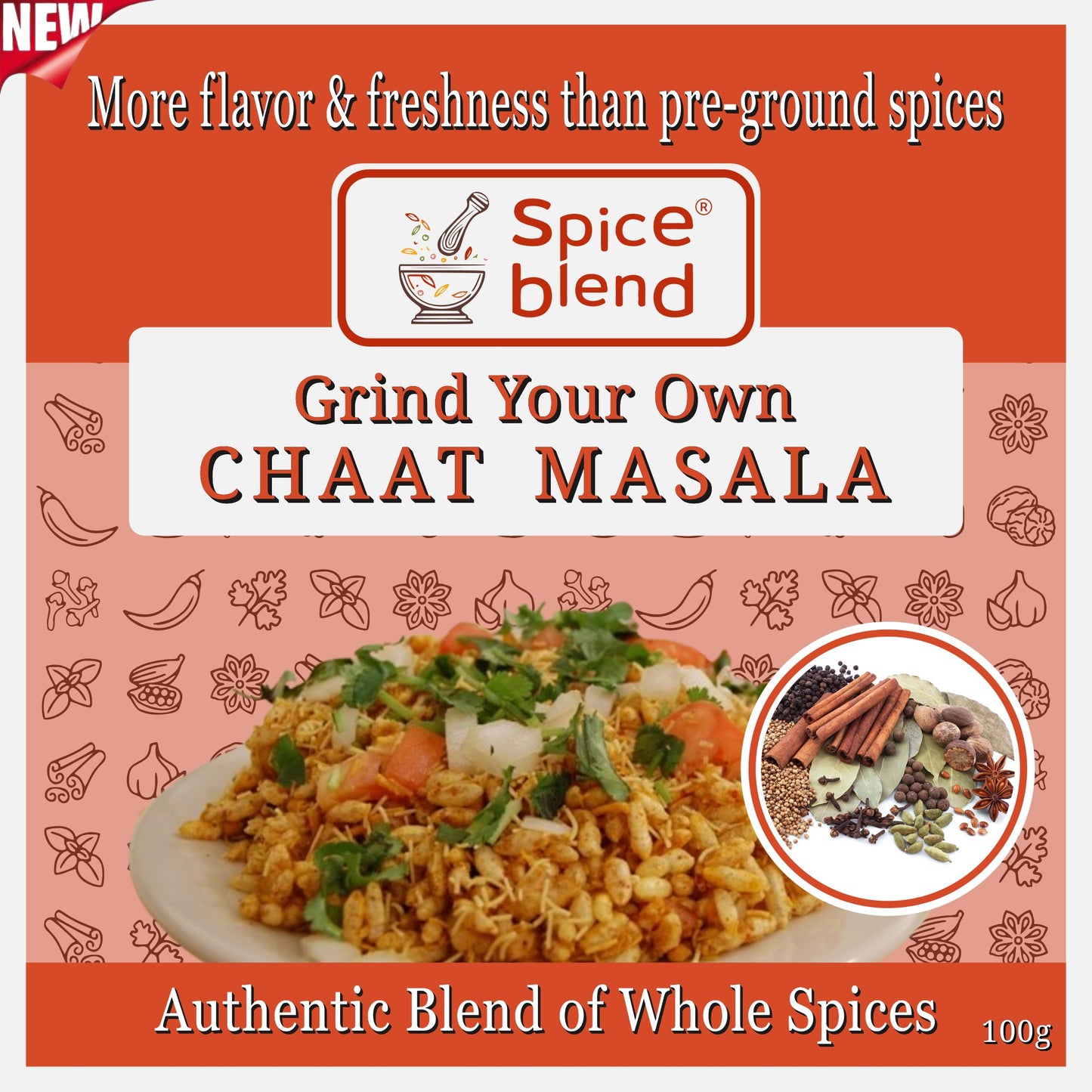 Chaat Masala (Authentic Blend of Whole Spices)