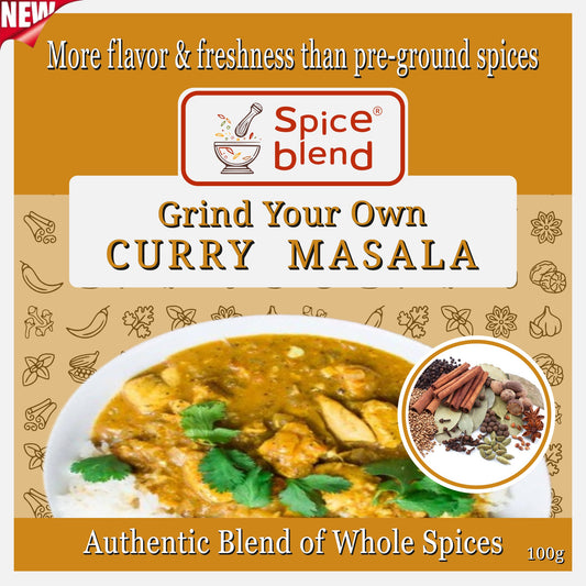 Curry Masala (Authentic Blend of Whole Spices)