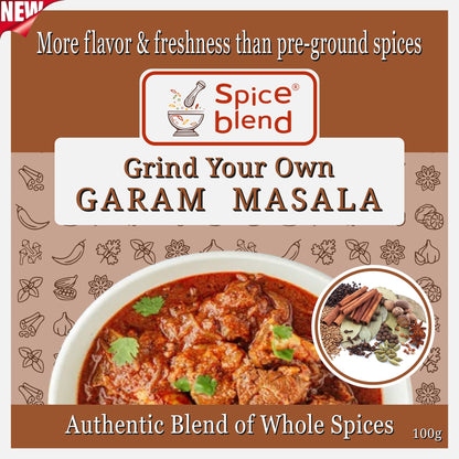 Whole Garam Masala Infusion | Crafted with Premium Ingredients & In-depth Instructions | Enjoy Free UK Shipping
