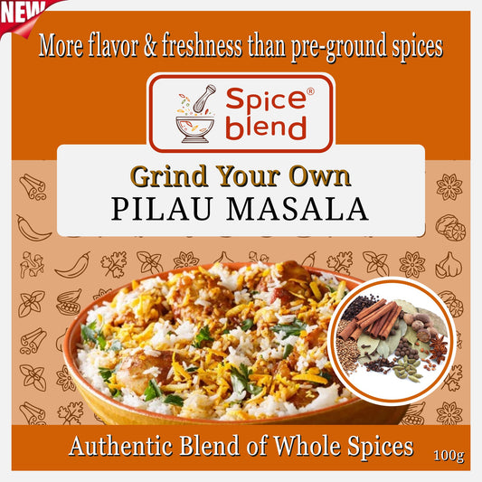 Pilau Masala (Authentic Blend of Whole Spices)
